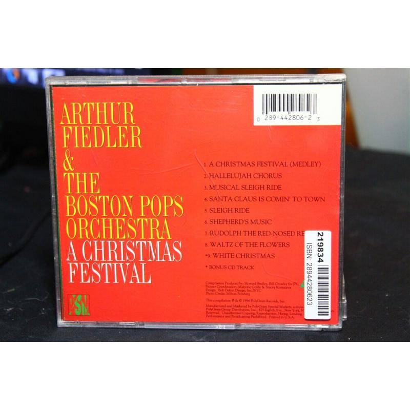 Arthur Fiedler & The Boston Pops Orchestra Arthur Fiedler CD, Compact Disc