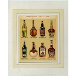 Lot of 5 (8 x 10) Art Print LB001A Rose Selavy Ltd. - Decorative Bottles I