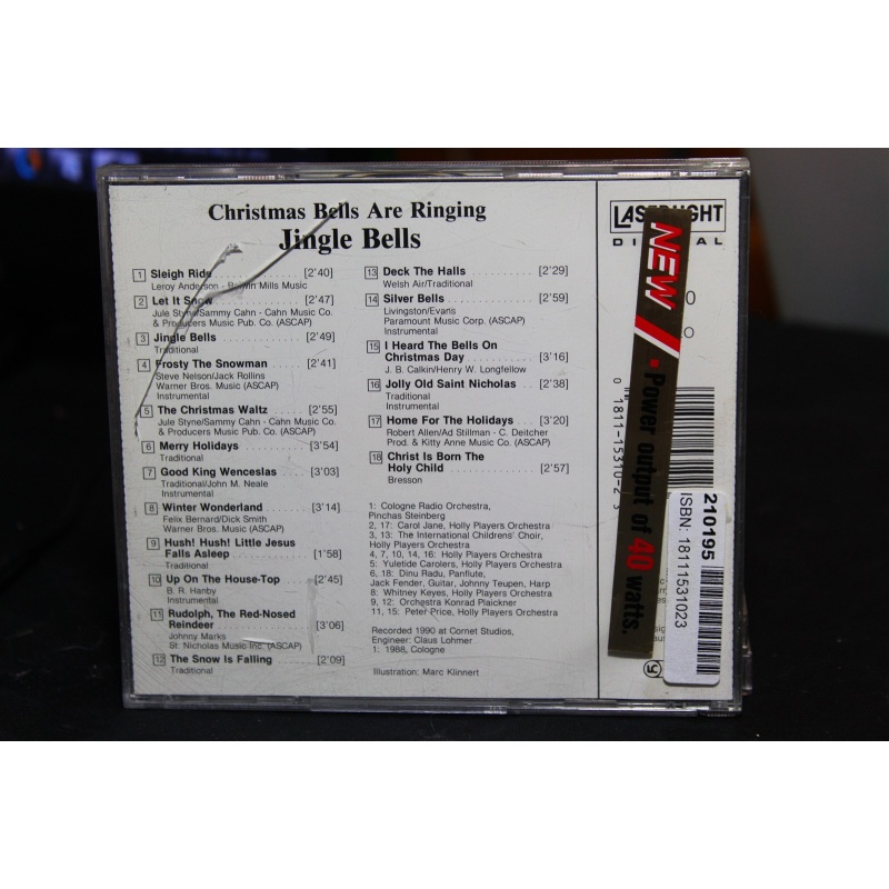 Various Artists Christmas Bells Are Ringing - Jingle Bell CD, Compact Disc
