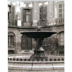 (8 x 10) Art Print MN0119 Brian Mason Fountain