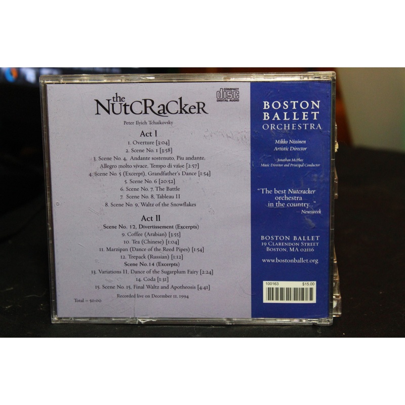 Boston Ballet Orchestra Selections From The Nutcracker CD, Compact Disc