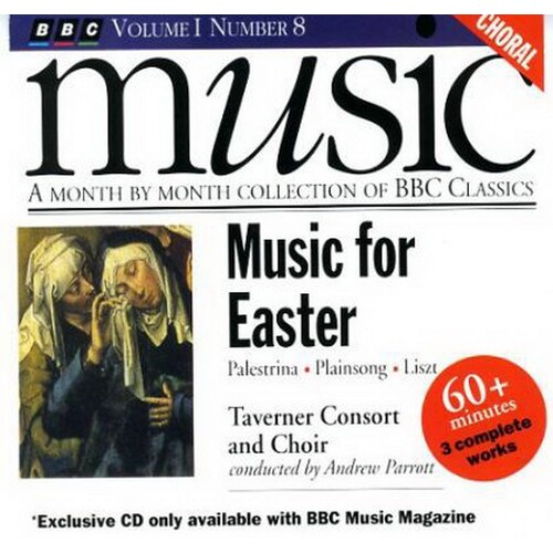 Taverner Consort& Choir Music For Easter CD, Compact Disc