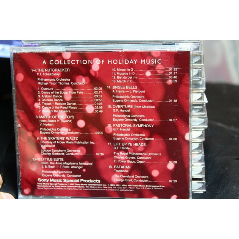 Various - Music To Your Ears (A Collection Of Holiday Music) #2982 (1997, CD)