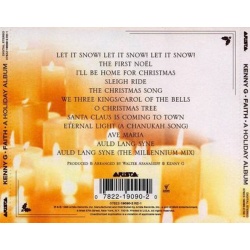 Kenny G Faith: A Holiday Album CD, Compact Disc