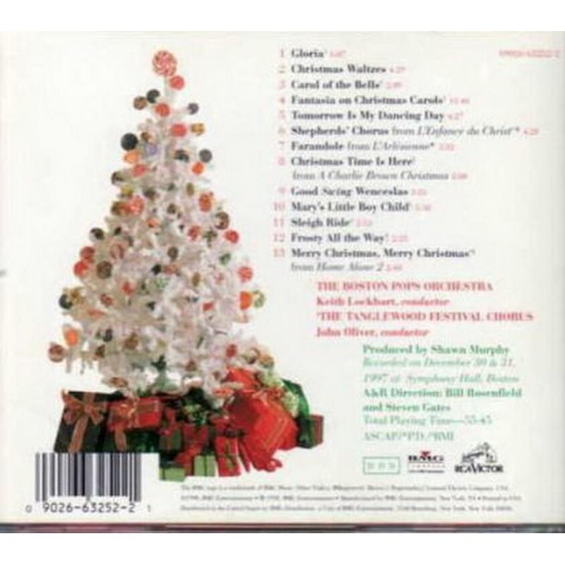 Keith Lockhart and the Boston Pops Holiday Pops CD, Compact Disc