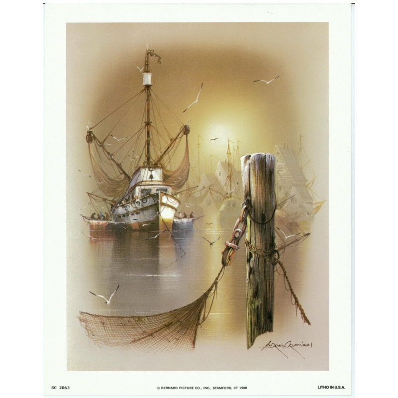 (7 x 9) Art Print SC2063 Andres Orpinas - 