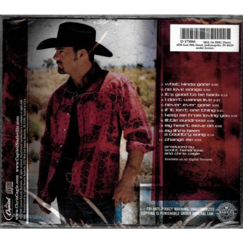 Chris Cagle My Lifes Been A Country Song CD, Compact Disc