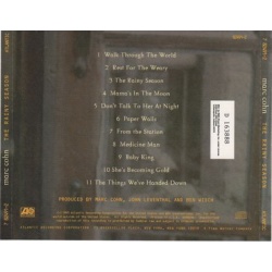 Marc Cohn The Rainy Season CD, Compact Disc