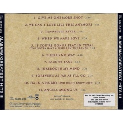 Alabama Greatest Hits Iii CD, Compact Disc