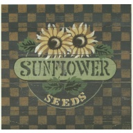 Lot of 9 (6.5 x 6.5) Art Print CK009A SUSAN CLICKNER - Sunflower Seeds