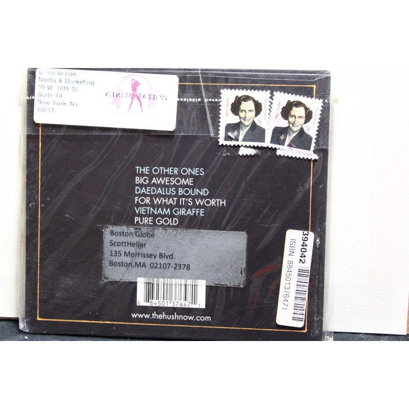 The Hush Now Shiver Me Starships CD, Compact Disc