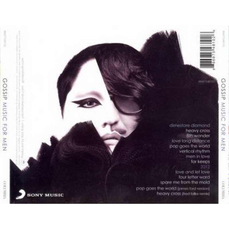 Gossip Music For Men CD, Compact Disc