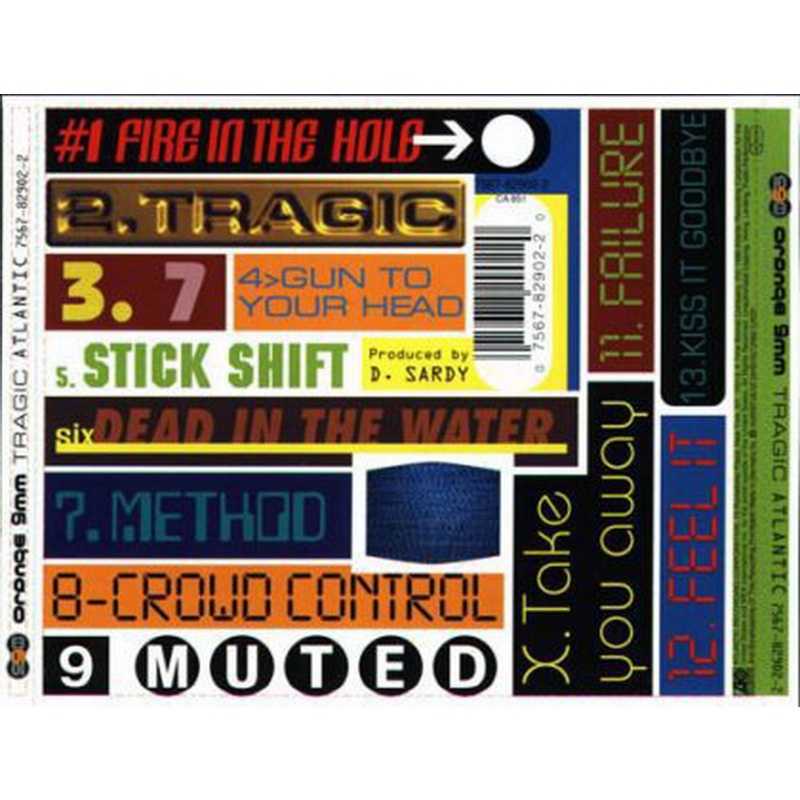 Orange 9MM Tragic CD, Compact Disc