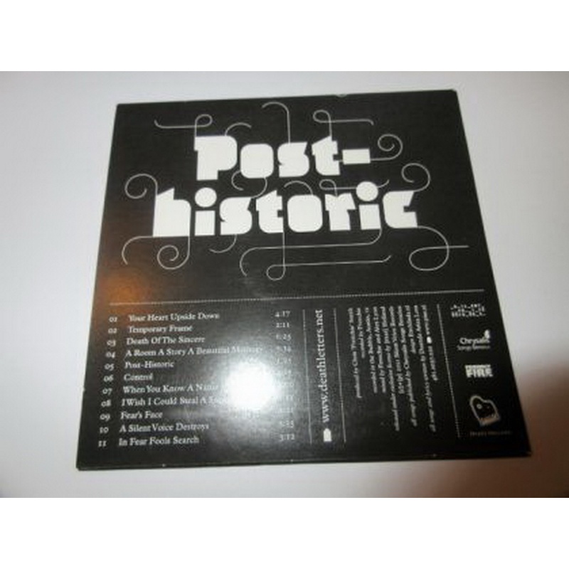 The Death Letters Post-Historic CD, Compact Disc