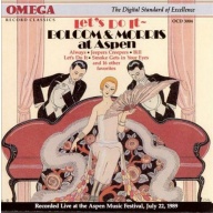 Bolcom and Morris Lets Do It -- Bolcom And Morris At Asp CD, Compact Disc