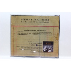 Norman & Nancy Blake Dont Be Afraid Of The Neo-Cons CD, Compact Disc