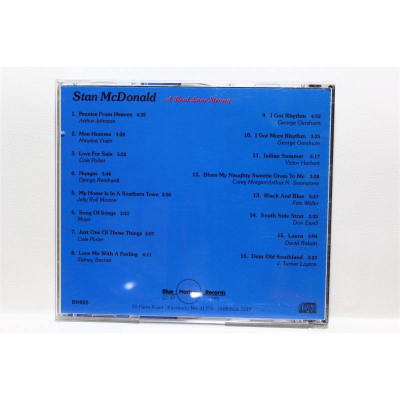 Stan McDonald A Real Love Strong CD, Compact Disc