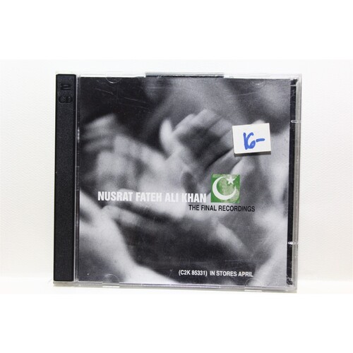 Nusrat Fateh Ali Khan The Final Recordings CD, Compact Disc