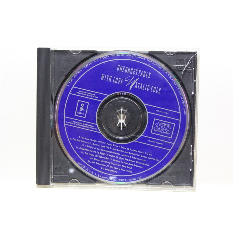 Natalie Cole Unforgettable CD, Compact Disc