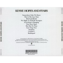Keane Hopes And Fears CD, Compact Disc