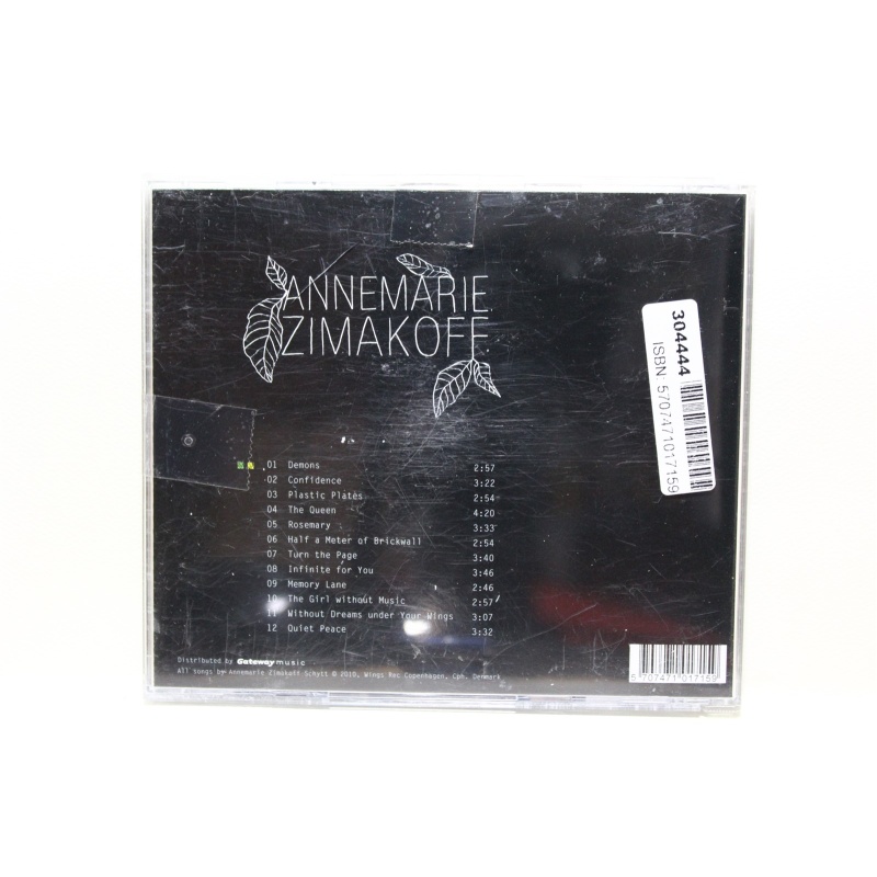 Annemarie Zimakoff The Girl Without Music CD, Compact Disc