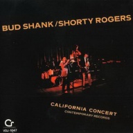 Bud Shank; Shorty Rogers California Concert CD, Compact Disc