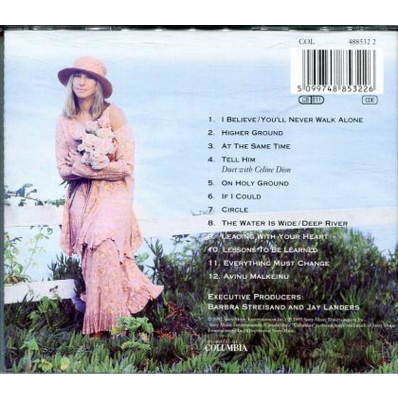 Barbara Streisand Higher Ground CD, Compact Disc