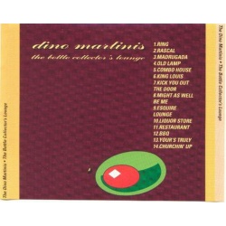 The Dino Martinis The Bottle Collectors Lounge CD, Compact Disc