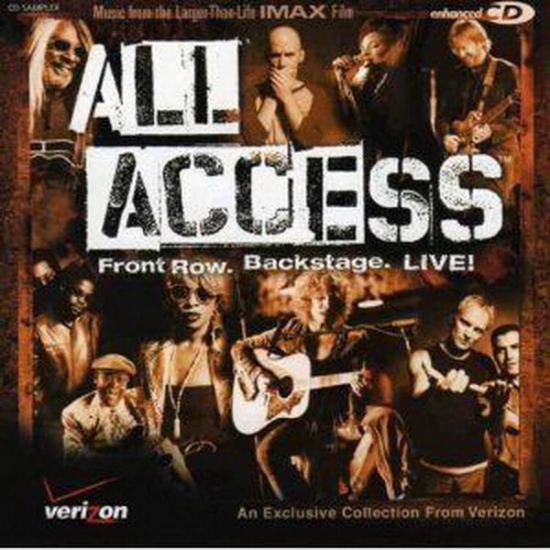 Various Artists All Access - Front Row - Backstage Live! CD, Compact Disc