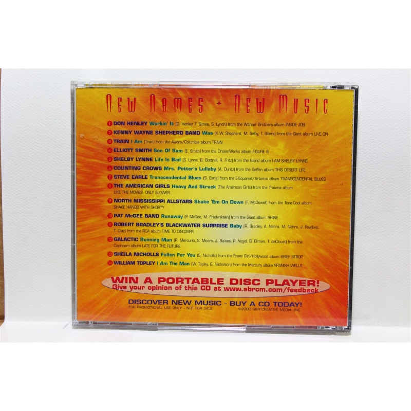 Various Artists Wxpn New Names - New Music Spring 00 CD, Compact Disc