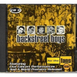Backstreet Boys For The Fans CD, Compact Disc