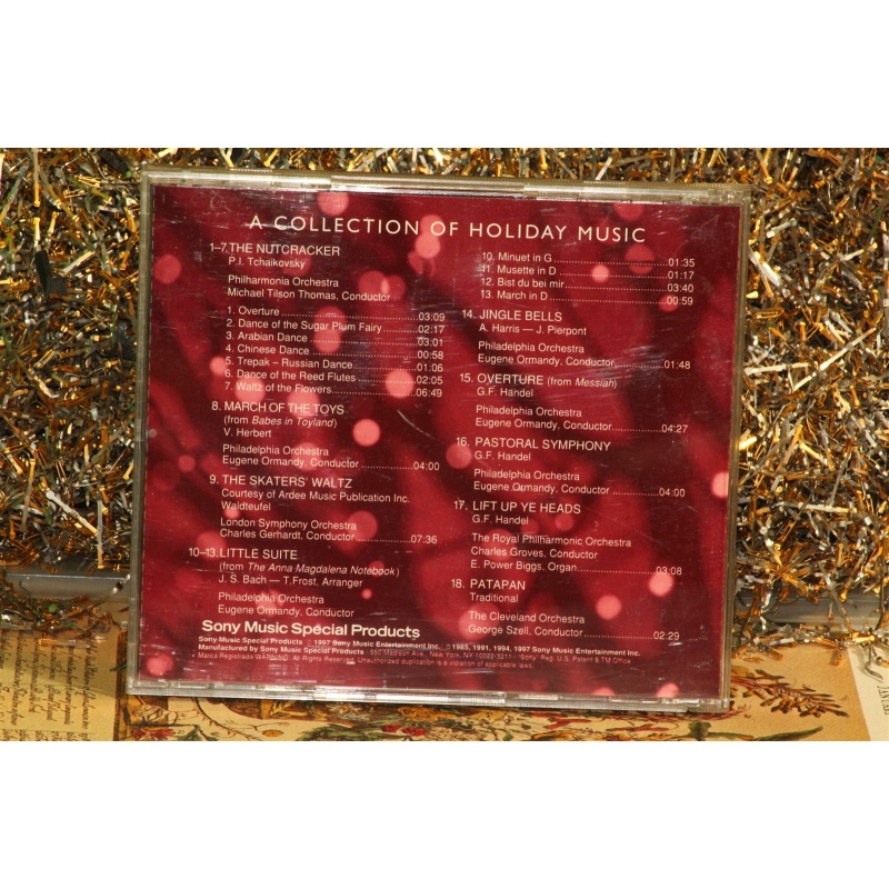 Various Artists - A Collection Of Holiday Music #3581 (1997, CD) Empty Case Only