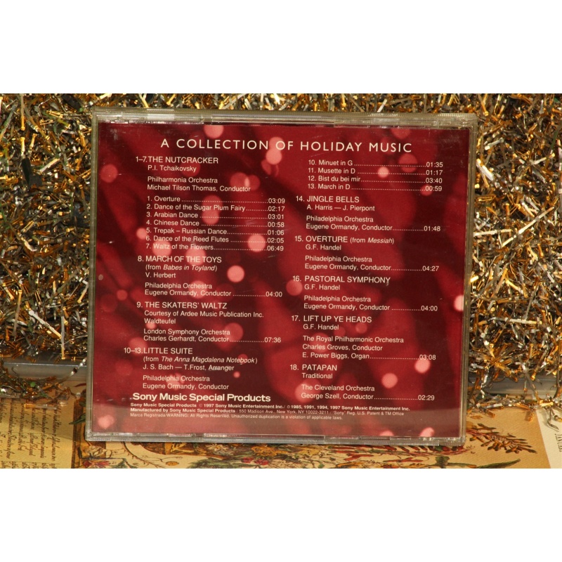 Various Artists - A Collection Of Holiday Music #3583 (1997, CD) Empty Case Only