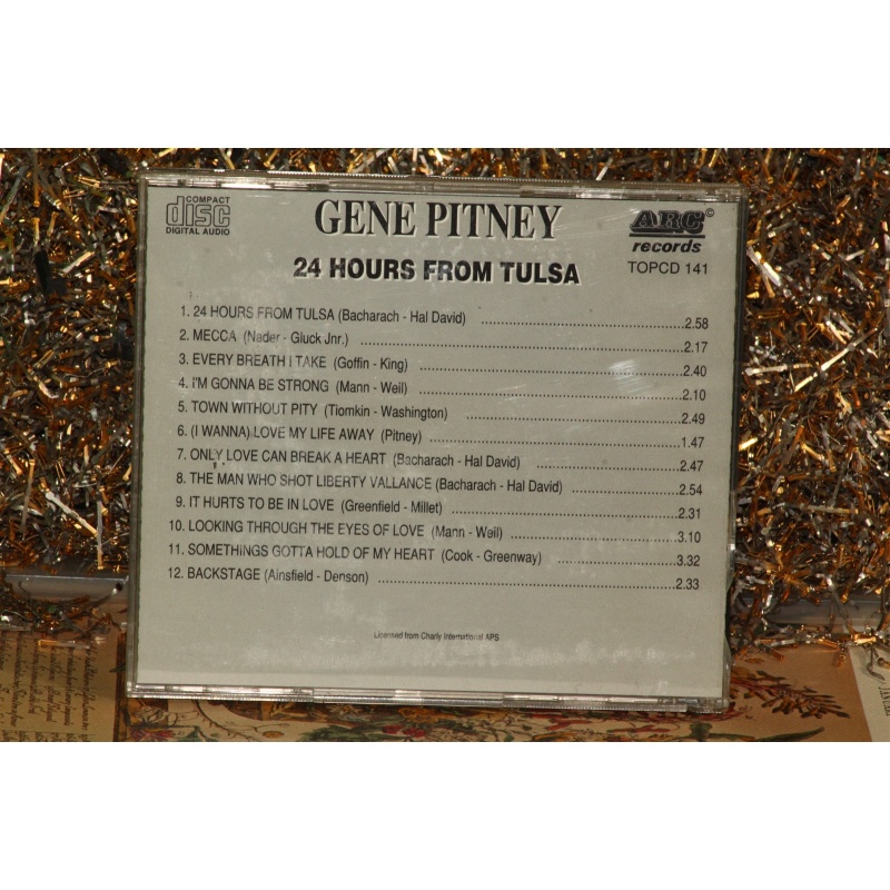 Gene Pitney - 24 Hours From Tulsa #3584 (, CD) Empty Case Only