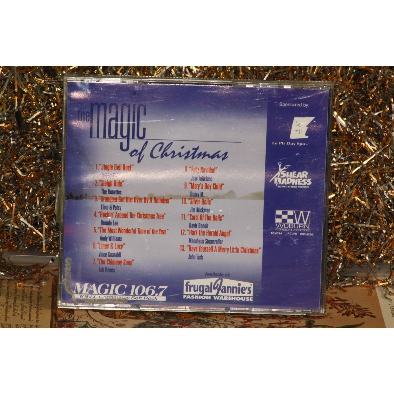 The Magic of Christmas - WMJX Magic 106.7 #3591 (2007, CD) Empty Case Only