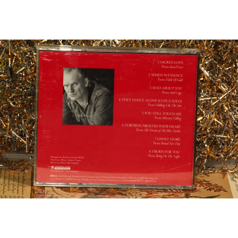 Sting Songs Of Love Victorias Secret Exclusive #3593 (2003, CD) Empty Case Only