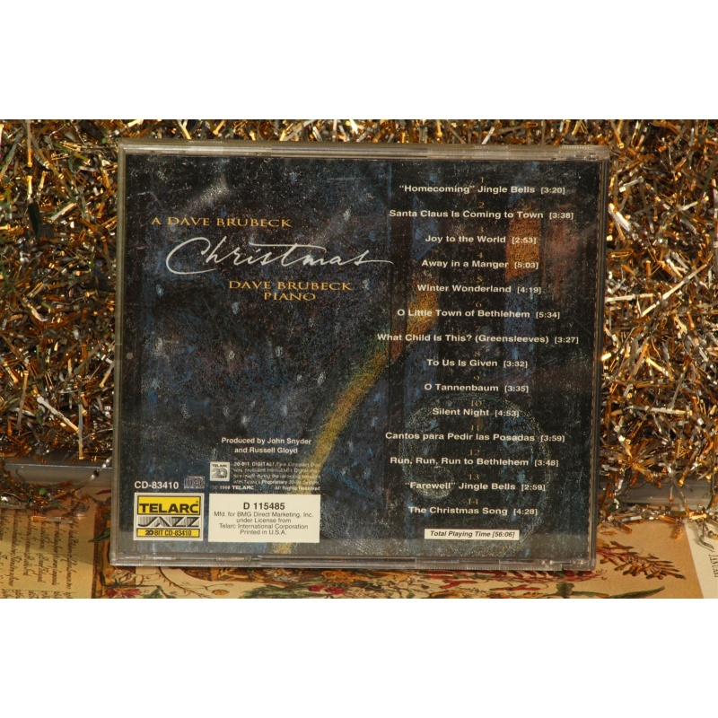 Dave Brubeck - A Dave Brubeck Christmas #3594 (1996, CD) Empty Case Only