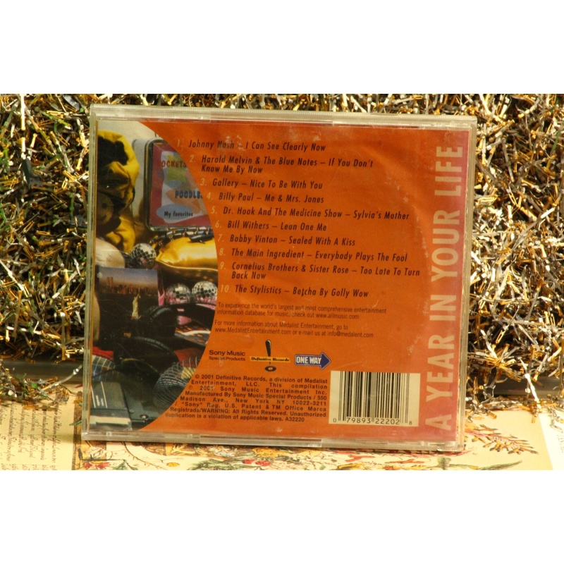 Various - A Year In Your Life: 1972 Volume Two #3611 (2001, CD) Empty Case Only