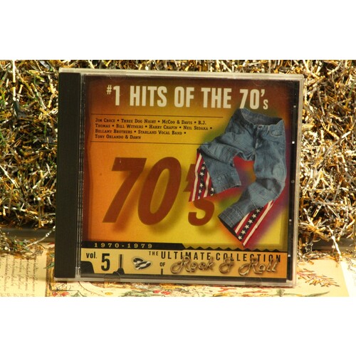 The Ultimate Collection Vol 5 #1 Hits Of The 70s #3612 CD Empty Case Only
