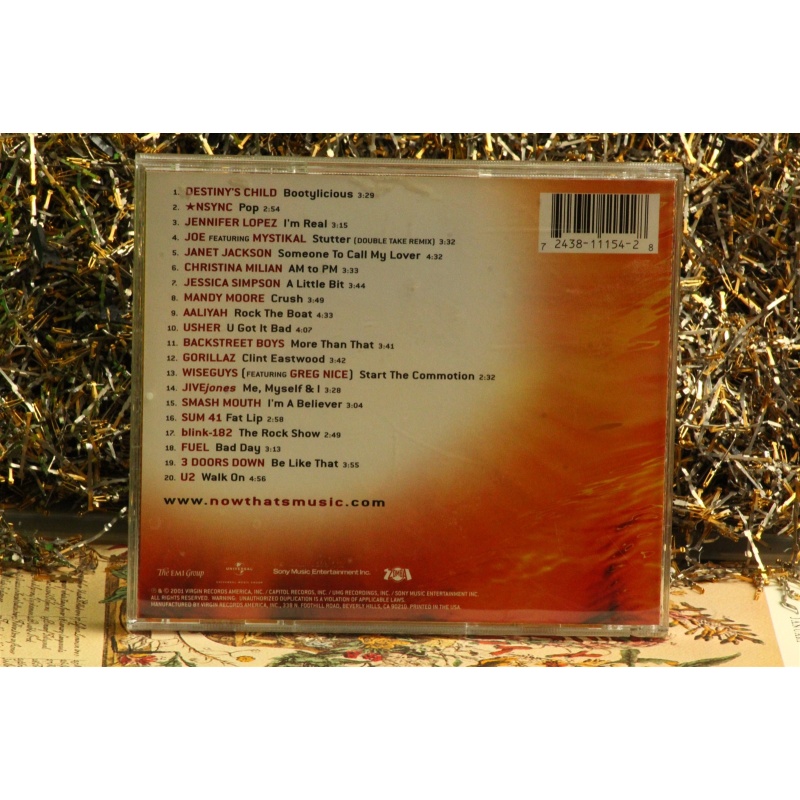 Now Thats What I Call Music! Vol. 8 #3621 (2001, CD) Empty Case Only