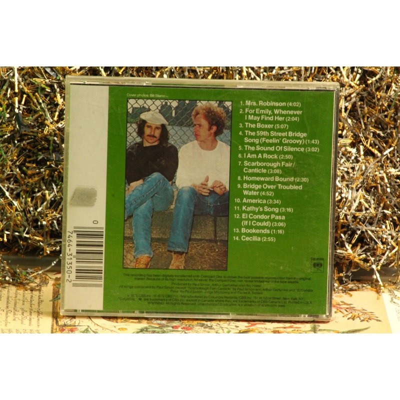 Simon & Garfunkel - Greatest Hits #3631 (1972, CD) Empty Case Only