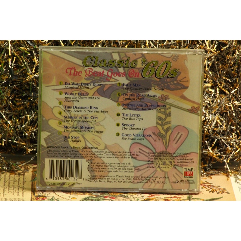 Various Artists - Classic 60s, The Beat Goes On #3633 (, CD) Empty Case Only