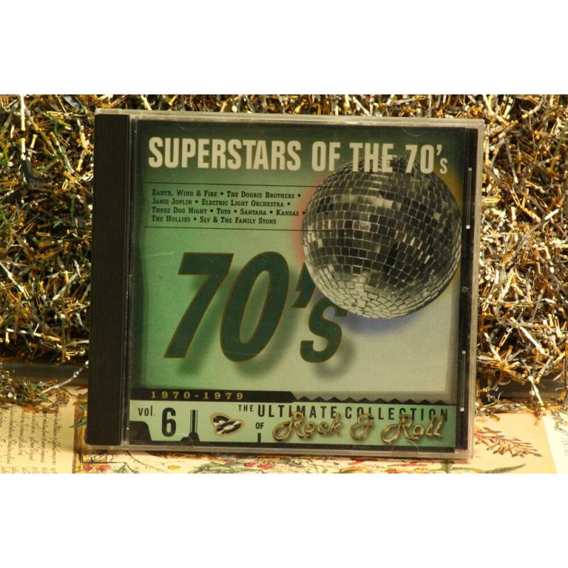 Various Artists - Superstars Of The 70's #3646 (1998, CD) Empty Case Only