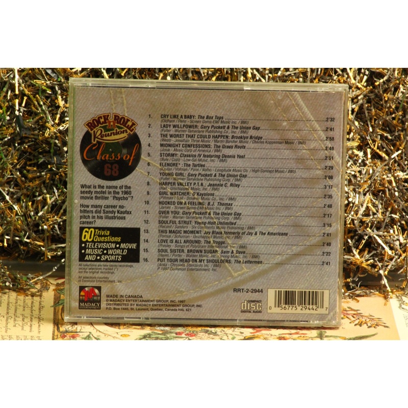 Various Artists - Rock N Roll Class Of 68 #3659 (, CD) Empty Case Only