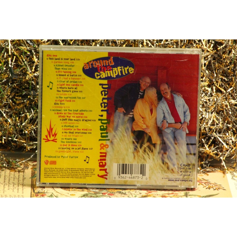 Peter, Paul & Mary - Around The Campfire (Cd 1) #3660 (1998, CD) Empty Case Only