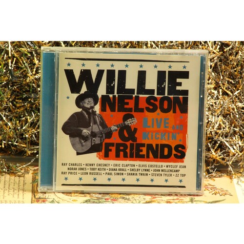 Willie Nelson & Friends - Live And Kickin #3675 (2003, CD) Empty Case Only