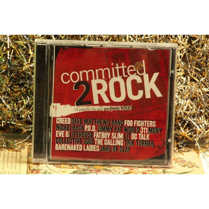 Various Artists - Committed 2 Rock #3686 (2003, CD) Empty Case Only
