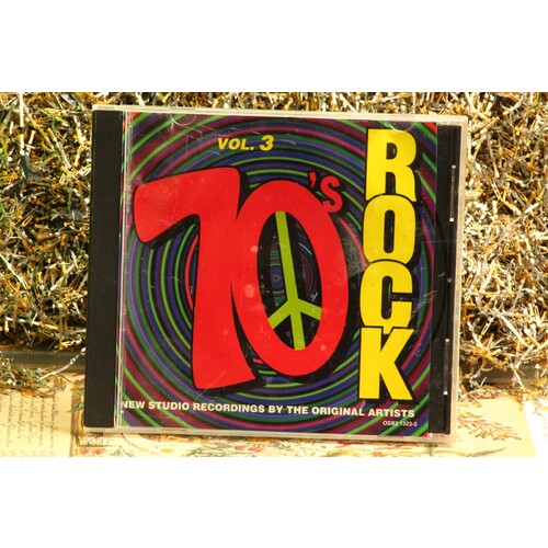 Various Artists - 70s Rock - Vol. 3 #3689 (1997, CD) Empty Case Only