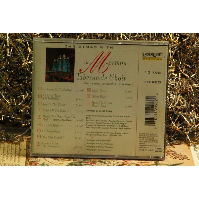 Christmas With The Mormon Tabernacle Choir #3693 - Empty Case Only