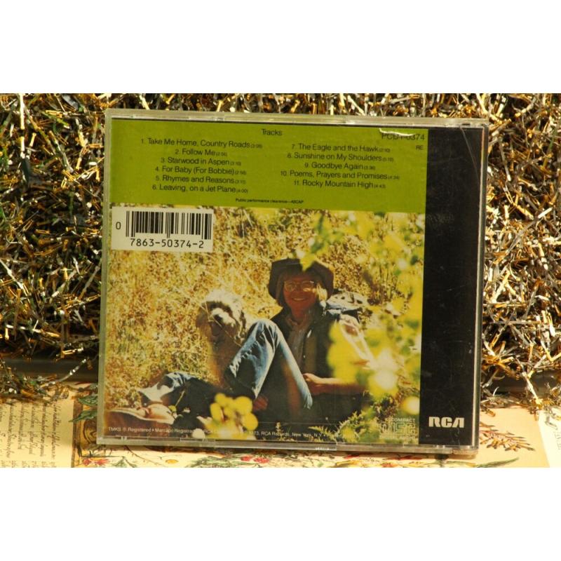 John Denver - John Denver's Greatest Hits #3717 (1969, CD) Empty Case Only